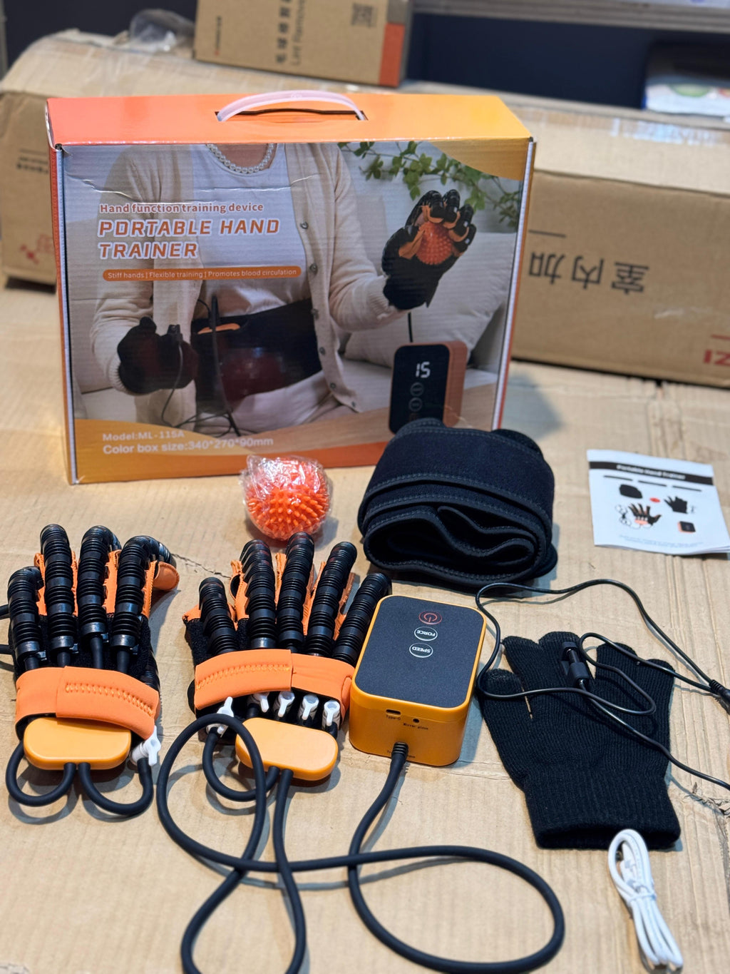 Portable Hand Trainer ML-115A | Hand Function & Strength Training Device