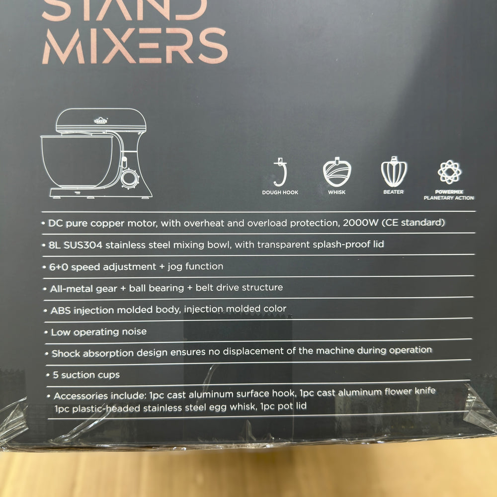 Uakeen 8L Stand Mixer ZL-1610