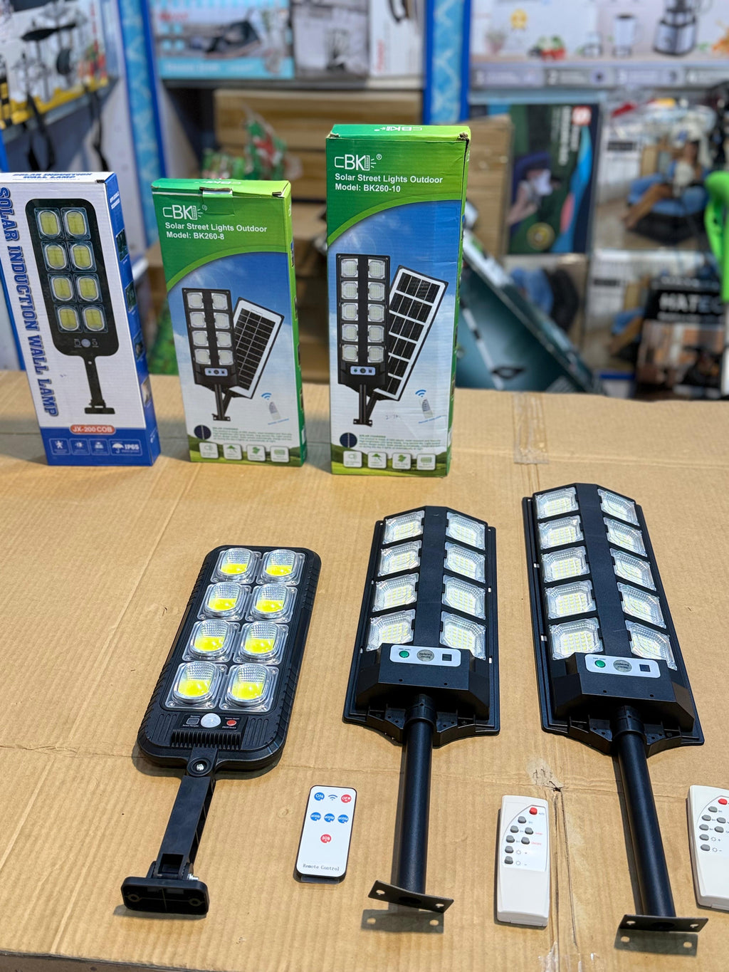 Solar Street Light BK-260-8 – High Integrated Waterproof Outdoor Security Light