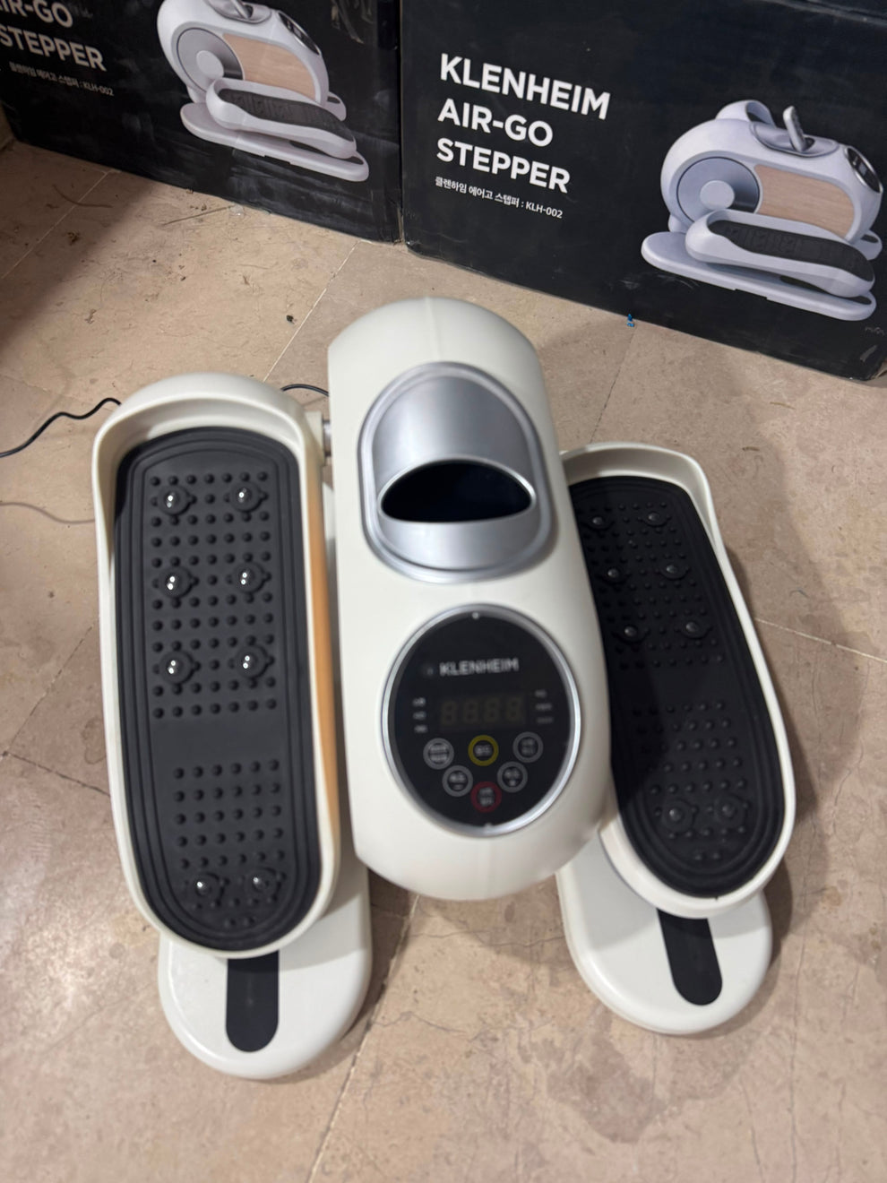 KLENHEIM Air-Go Stepper KLH-002 – Compact Mini Stepper & Fitness Cardio Trainer