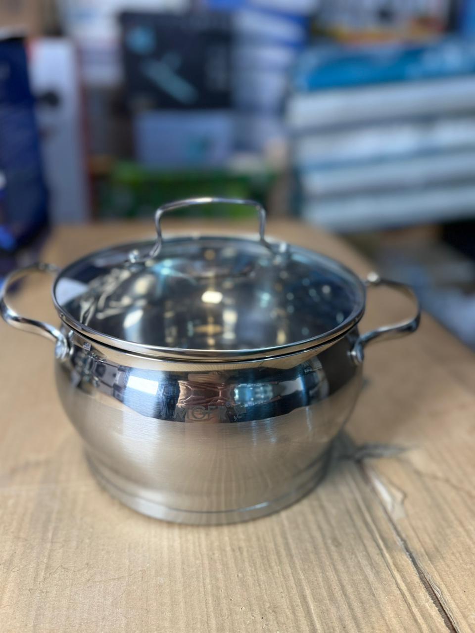 MGFR Swiss quality control Stanislaus steel 18-10 .6pcs