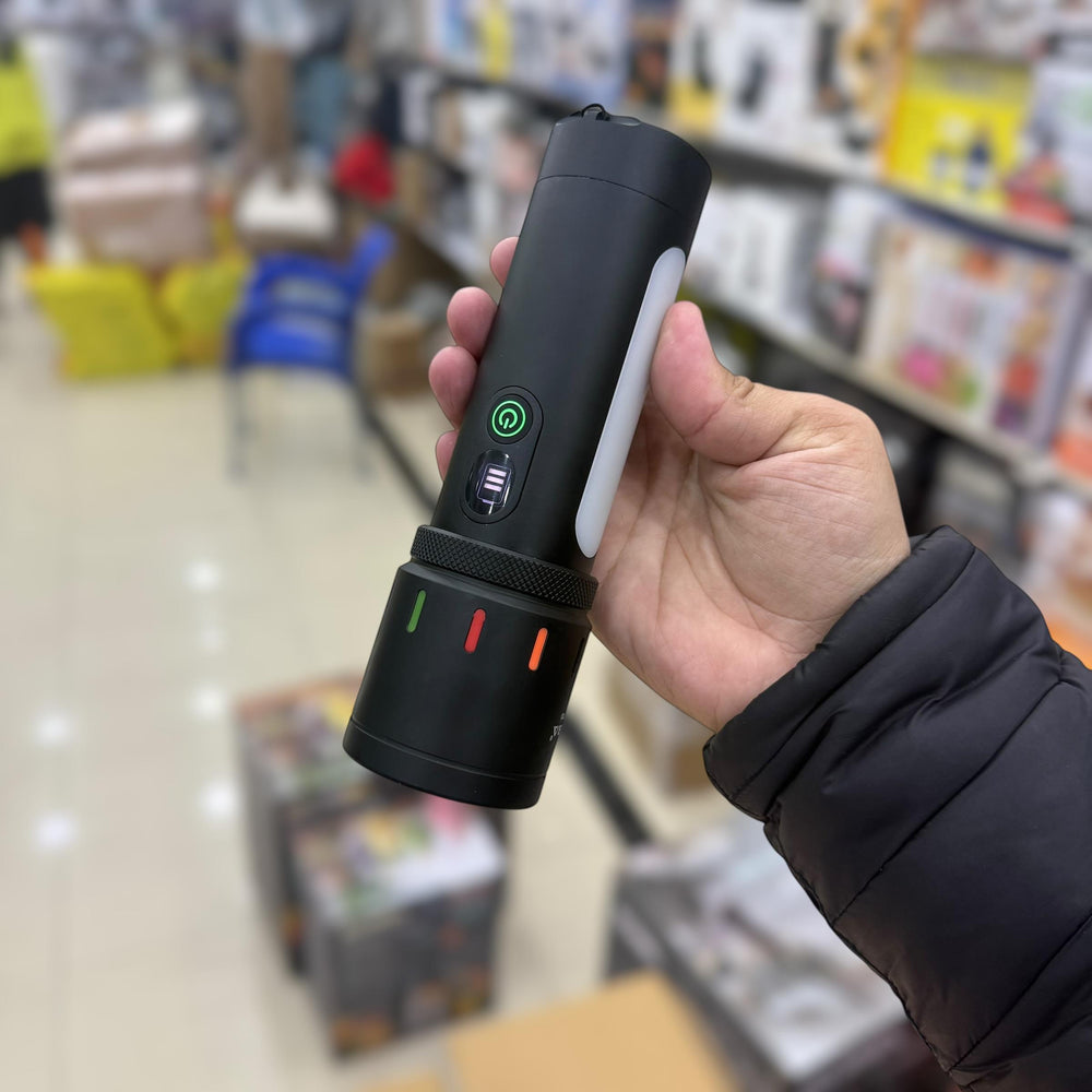 Coba LED Aluminum Alloy Flashlight Torch CB-7703