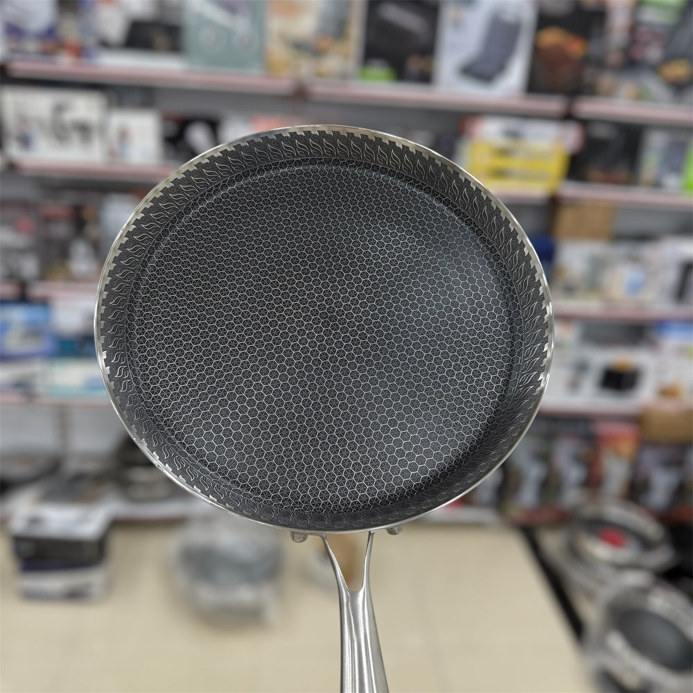 Laser Coated Induction Pizza Pan