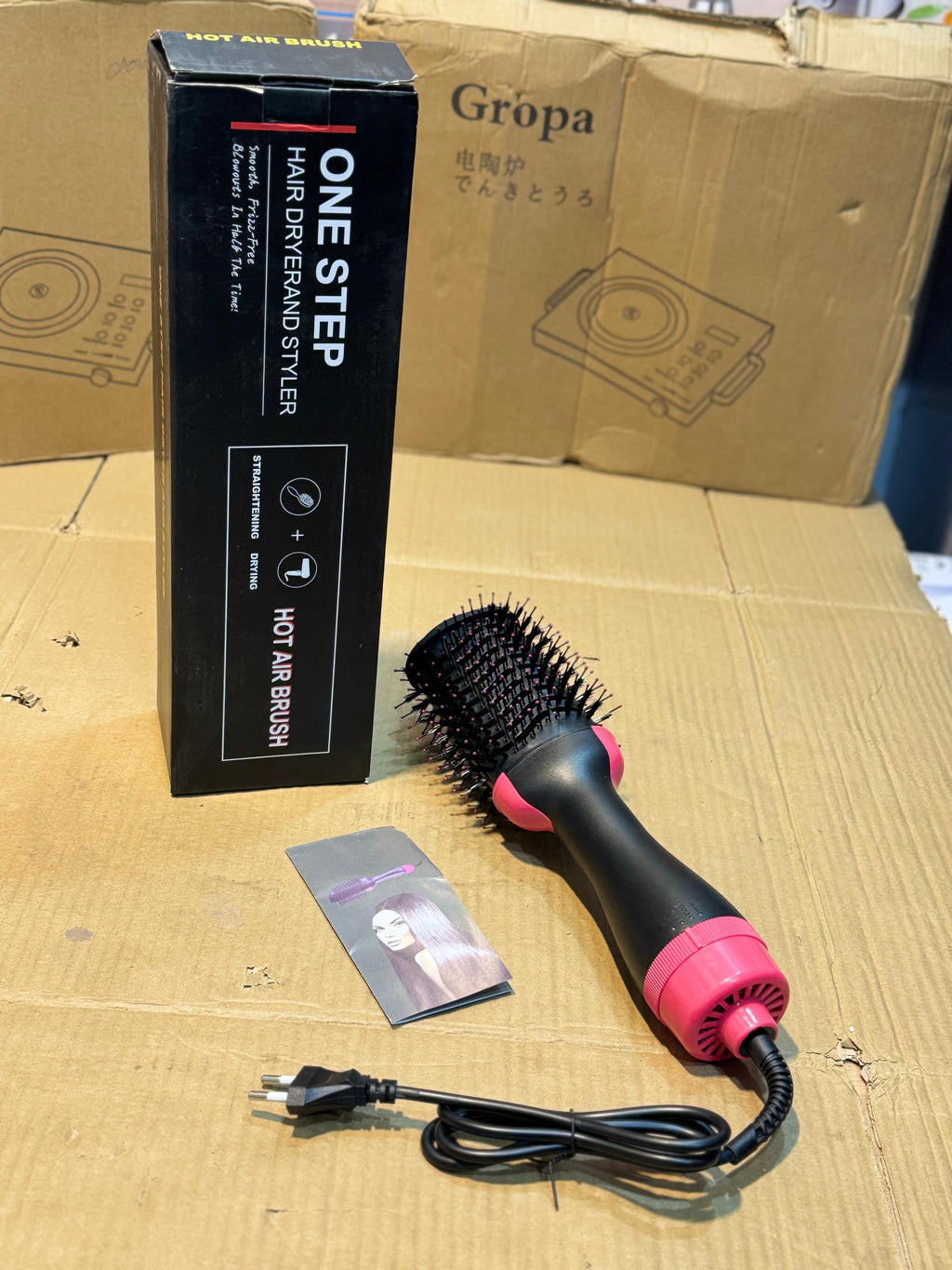 One Step Hair Dryer Brush | 3-in-1 Hair Styling Tool for Smooth & Voluminous Hair