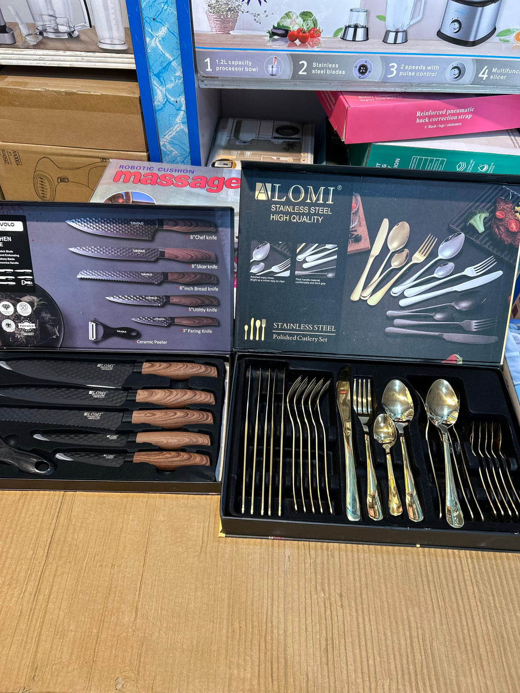 Premium Cutlery & Knife Set – Stainless Steel Kitchen Essentials