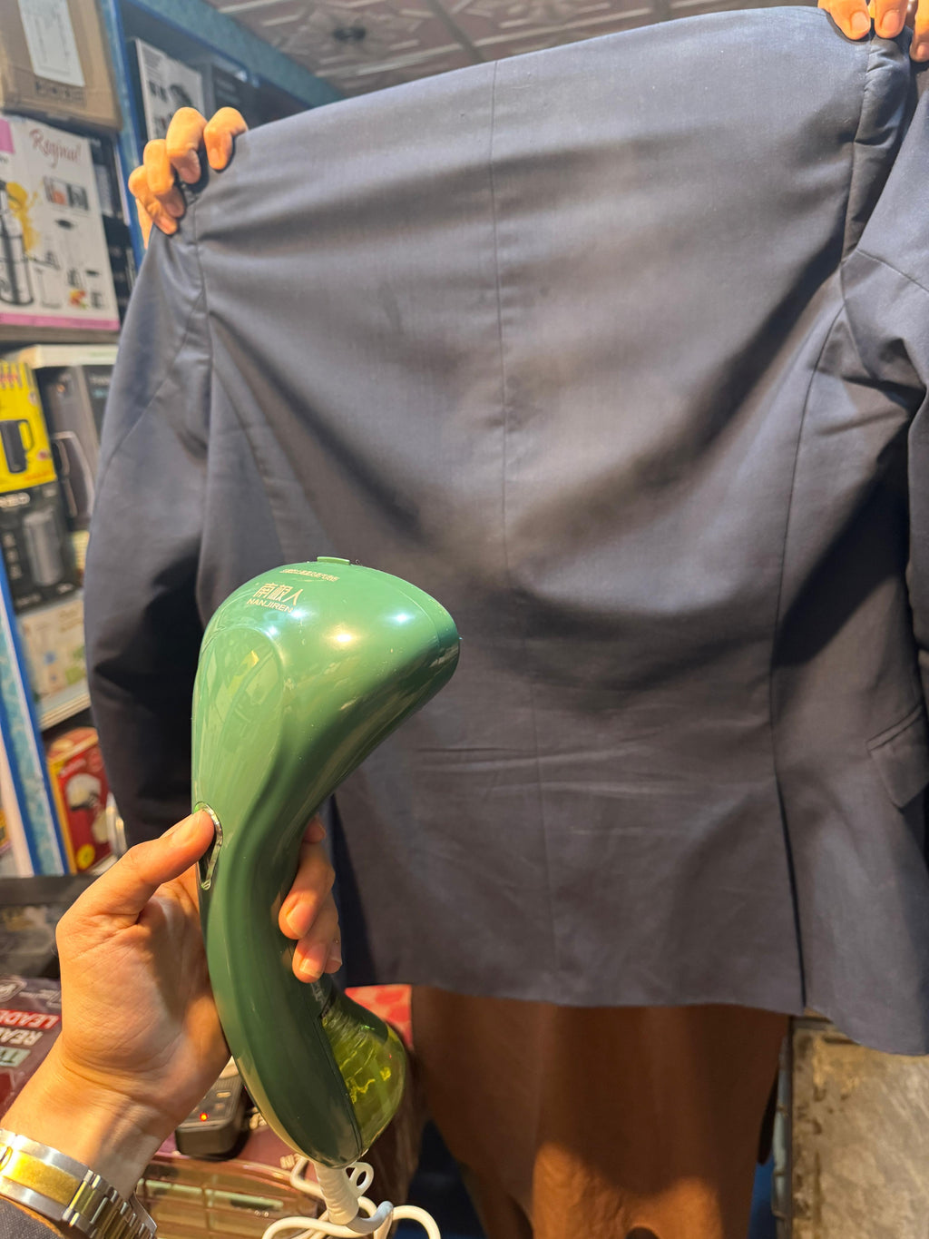 Handy Garment Steamer | Portable Wrinkle Remover for Clothes