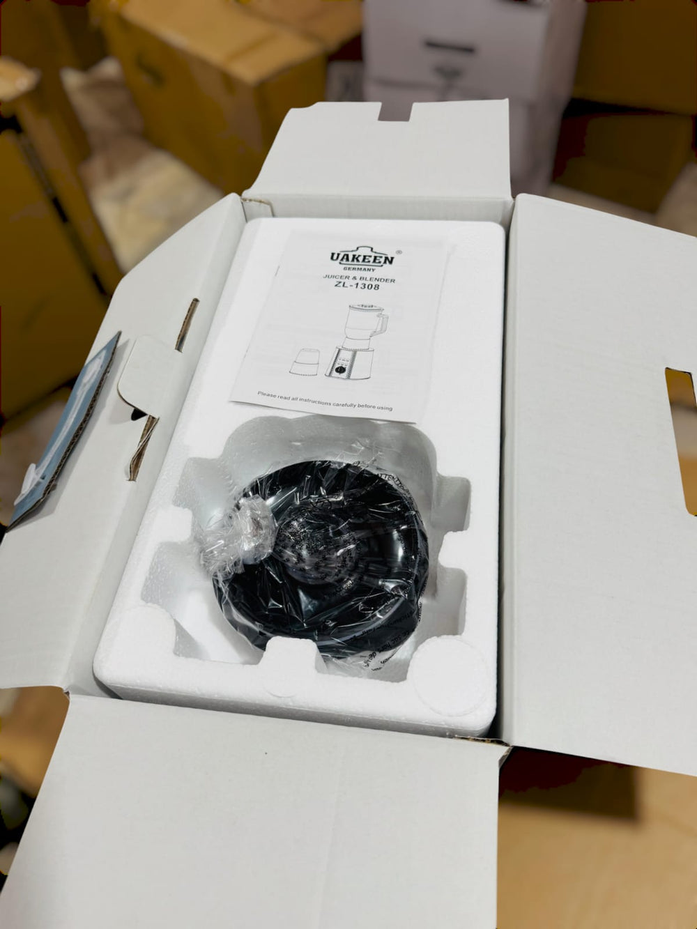 Uakeen Titanium Digital Blender & Grinder ZL-1308