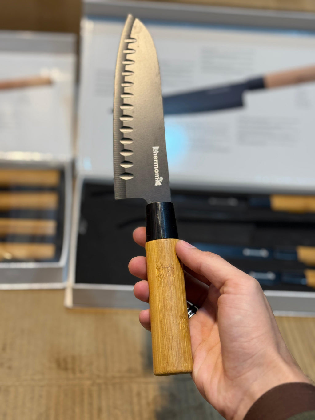 Japanese Knife Set 4pcs | Professional Kitchen Knives for Precision Cutting